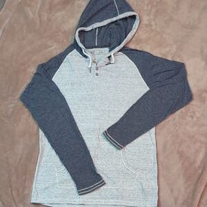 BKE Blue and Gray Hoodie